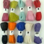 color jute thread