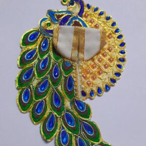 laddu gopal peacock dress