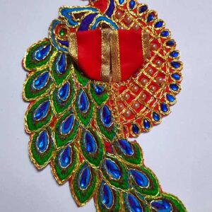 laddu gopal ki dress peacock